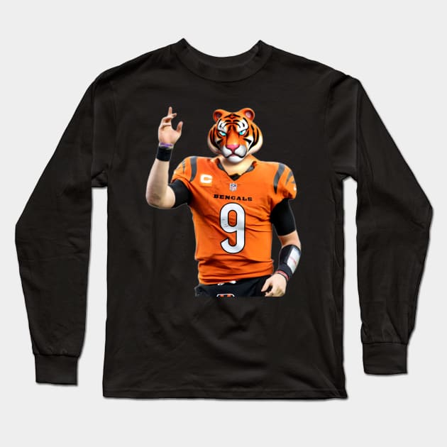 Joey Bengal Long Sleeve T-Shirt by YungBick